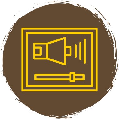 hoparlör vektör illüstrasyonu