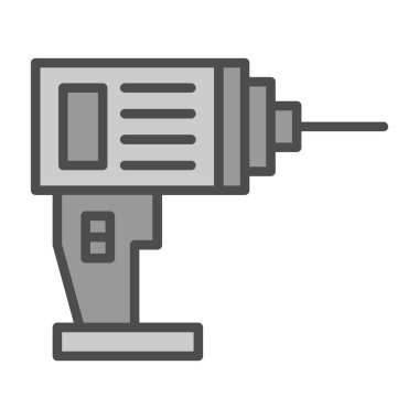 matkap simgesi, vektör illüstrasyonu