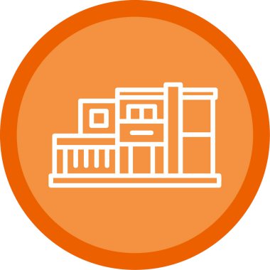 Yapı simgesinin vektör illüstrasyonu