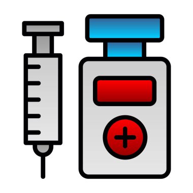 injection icon vector illustration