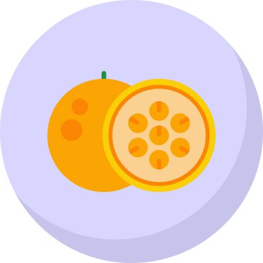 Çizgi film Passionfruit 'in vektör çizimi