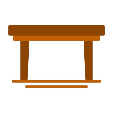 tablo simgesi vektör illüstrasyonu