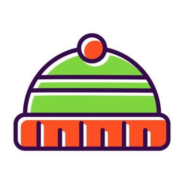 kapsül vektör renk simgesi.