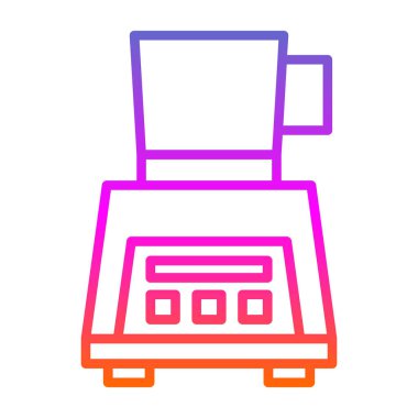 blender. Web simgesi basit illüstrasyon