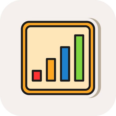 grafik simgesi vektör çizim logosu