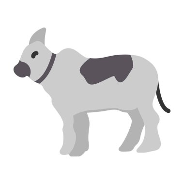 sevimli köpek çizgi film simgesi