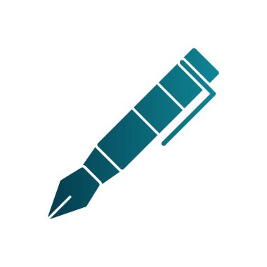 Mürekkep. Web simgesi basit illüstrasyon