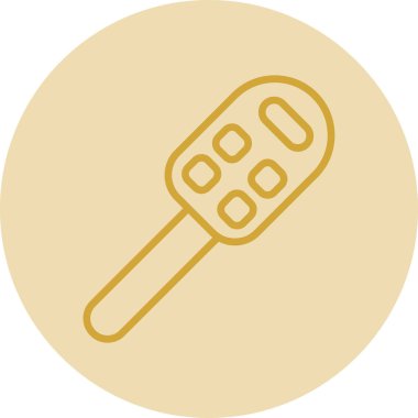 Araba anahtarı. Web simgesi basit illüstrasyon              