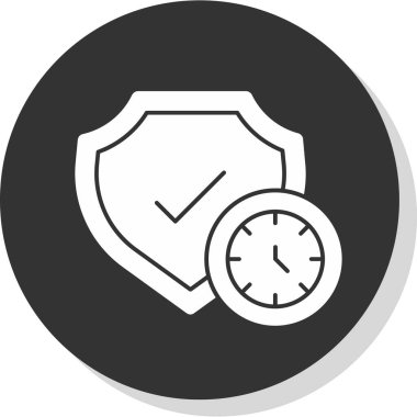 Çalar saat simgesi. vektör illüstrasyonu