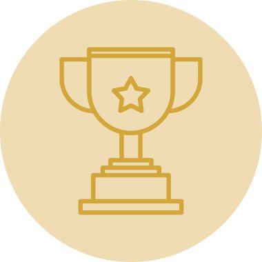 kupa vektör illüstrasyonu, simge ögesi arkaplanı                       