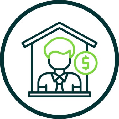 Gayrimenkul. Web simgesi