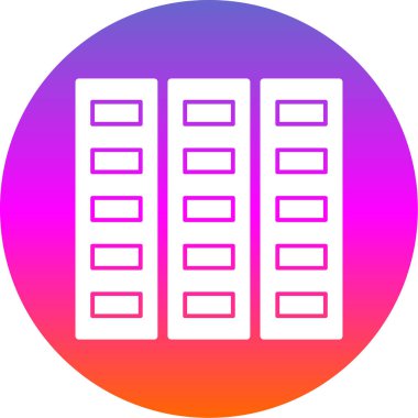 Bina. Web simgesi basit illüstrasyon