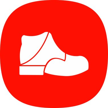 Ayakkabı modern simgesinin vektör illüstrasyonu