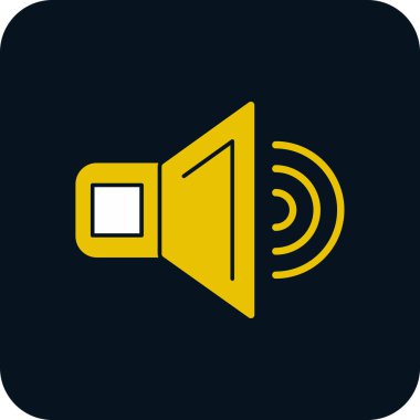 hoparlör vektör illüstrasyonu