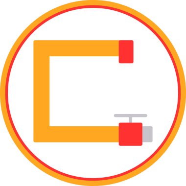 Bir b simgesinin vektör illüstrasyonu