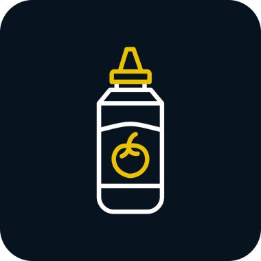 Beyaz arkaplanda izole edilmiş ana hatlı sprey kutusu simgesi. Sprey şişede kullanılabilir. Sprey sprey. vektör.