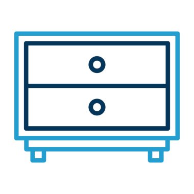 kanepe vektör şablonu düzenlenebilir. doğrusal renk simgesi. Web için vektör illüstrasyonu.