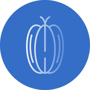 Carambola simge vektör illüstrasyonu