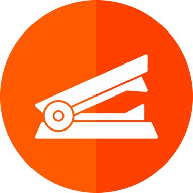 Stapler web icon, vector illustration 