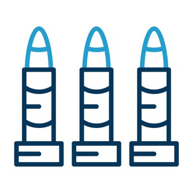 Roket. Web simgesi basit illüstrasyon