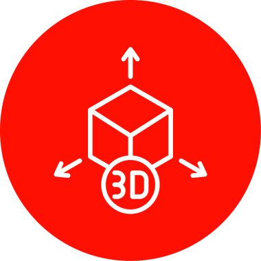 3d küp vektör simgesi modern tasarım vektörü çizimi