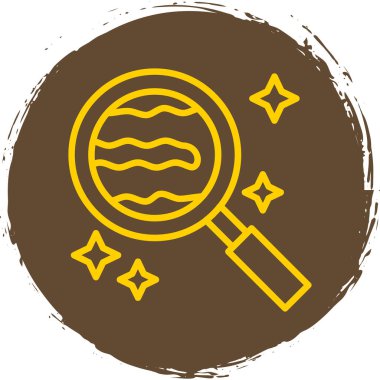 Basit düz arama simgesi vektör gösterimi