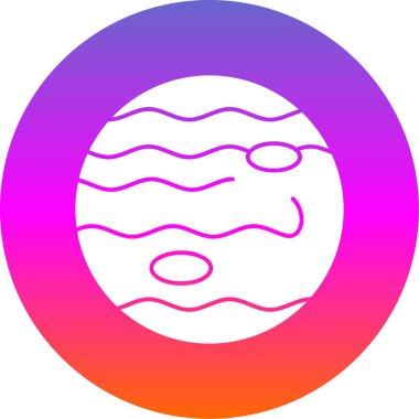 Modern bir simgenin vektör illüstrasyonu