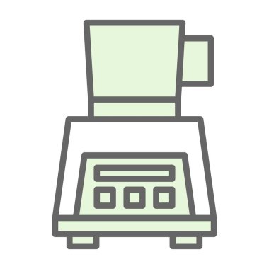 blender. Web simgesi basit illüstrasyon