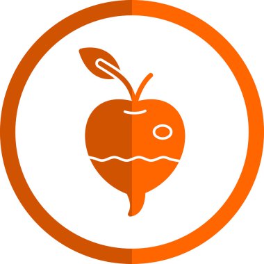 Gıda simgesinin vektör illüstrasyonu