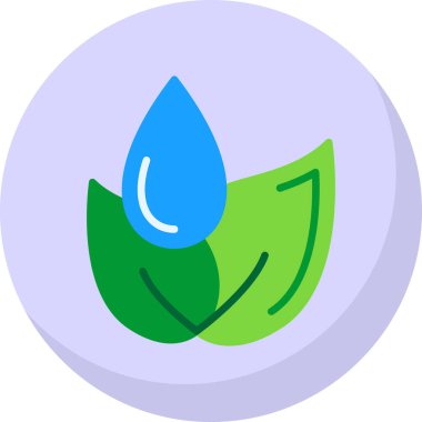 su damlası ağ basit illüstrasyon