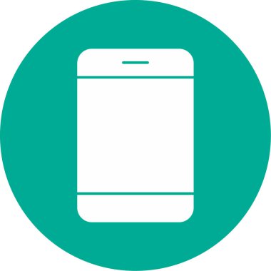 Akıllı telefon simgesinin vektör illüstrasyonu 