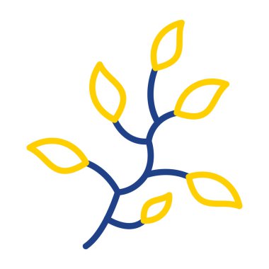 Branch vektör illüstrasyonunu Bırakıyor