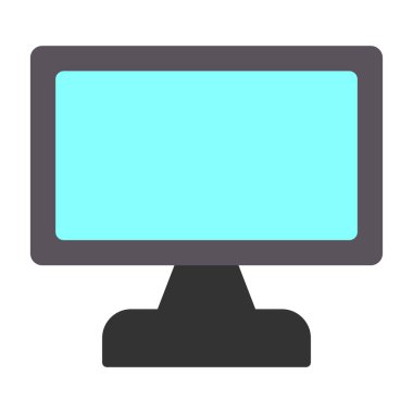 ekran simge vektör çizim 