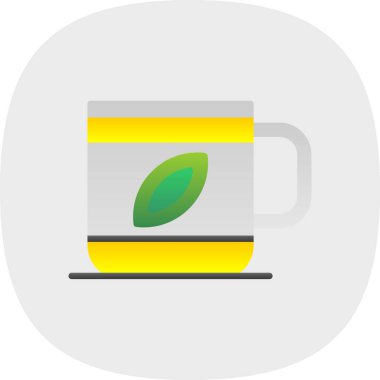 Kupa web simgesi, vektör illüstrasyonu 