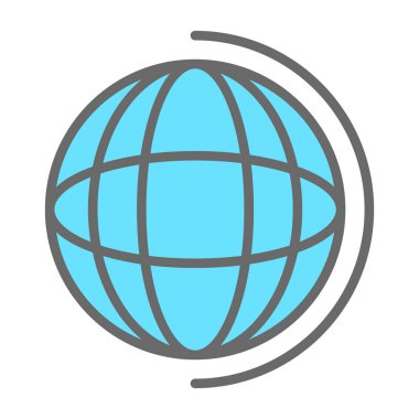 Yeryüzü ikonu vektör illüstrasyonuName                   