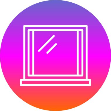 Modern simgenin vektör illüstrasyonu