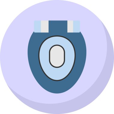 Modern b 'nin vektör illüstrasyonunda ampul simgesi yok