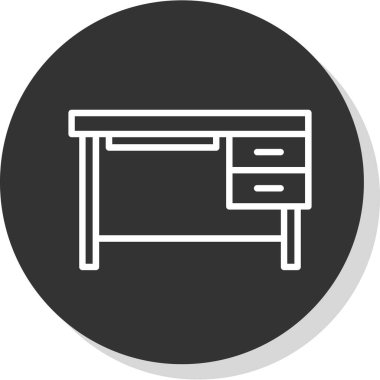 mobilya kutsal kişilerin resmi, vektör çizim