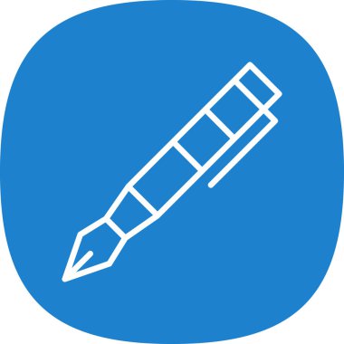 Mürekkep. Web simgesi basit illüstrasyon