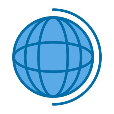 Yeryüzü ikonu vektör illüstrasyonuName                   