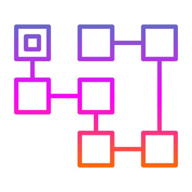 seo modern simgesinin vektör illüstrasyonu