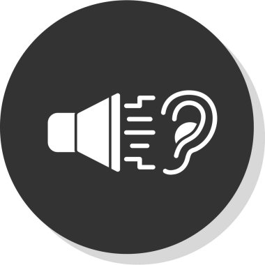 Hoparlörün vektör çizimi