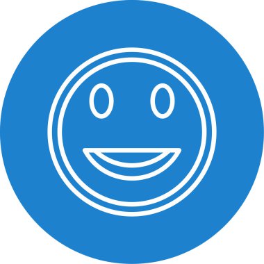 Moda tarzı ve vektör illüstrasyonunda emoji simgesi