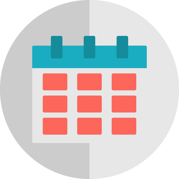 векторная иллюстрация календаря