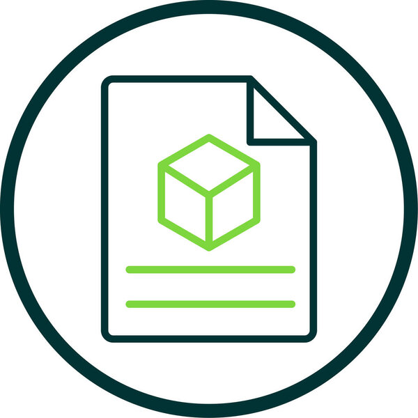 vector box ico, vector illustration