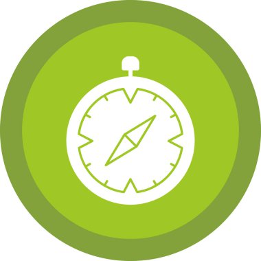 Safari tarayıcısı. Web simgesi basit illüstrasyon