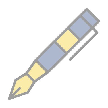 Mürekkep. Web simgesi basit illüstrasyon