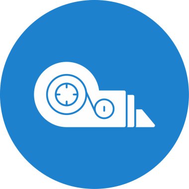 Düzeltme teybi web simgesi vektör illüstrasyonu