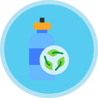 su şişesi vektör simgesi