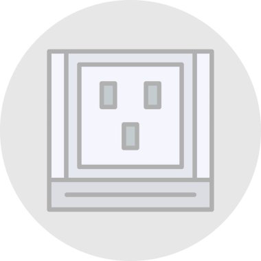 enerji renkli vektör simgesi